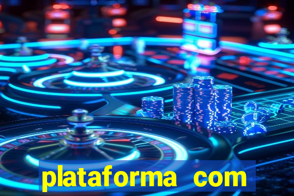 plataforma com chuva de dinheiro